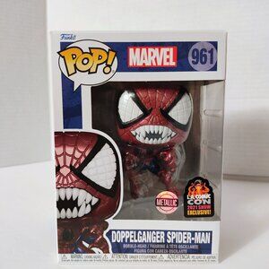 Funko Pop! - Doppelganger Spider-Man #961 - Metallic (2021 L.A. Comic Con)